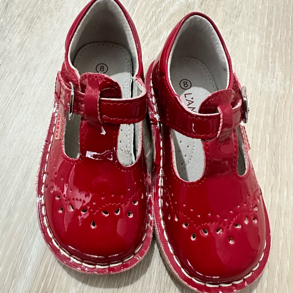 Ruthie T-Strap Mary Jane L’amour shoes size 8